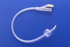 BX/5 100% SIL TIEMANN 2WAY 5CC, 24FR.
