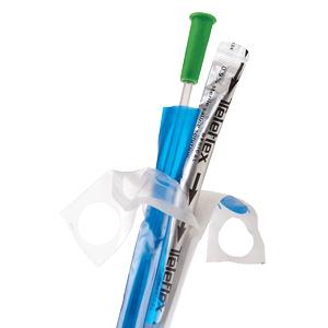 BX/30 BX/30 RUSCH FLOCATH CATHETER HYDROPHILE INTERMITTENT,QUICK COUDE 18FR 16"