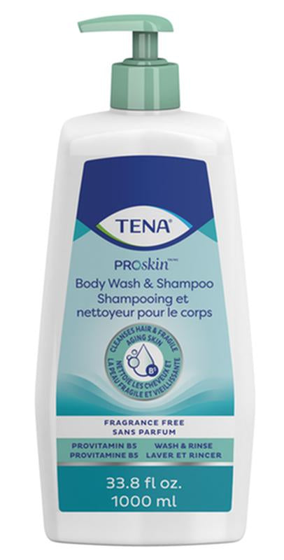BTL/1 TENA BODYWASH AND SHAMPOO, 1000ML PUMP BOTTLE More info...