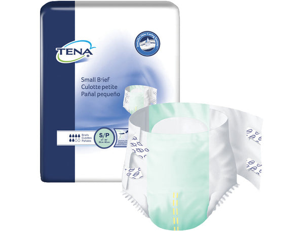 CS/8PKG (12/PKG) TENA ADULT BRIEF, SMALL SIZE 22IN-36IN ** Discontinued ** Heavy Item More info...