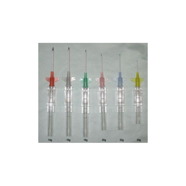 BX/50 CATHETER IV PROTECTIV WINGED 18G X 1.25IN