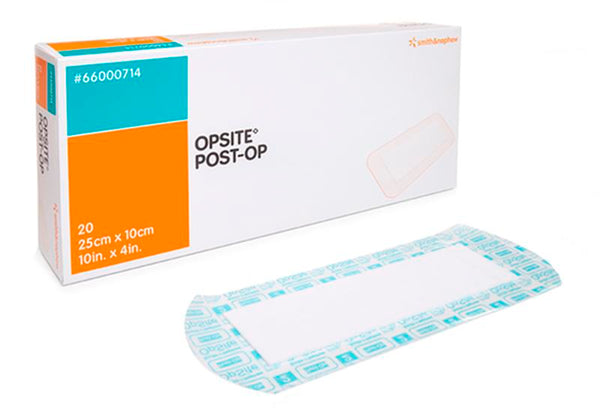 BX/100 OPSITE POST-OP ISLAND DRESSING, SIZE 6.5CM X 5CM More info...