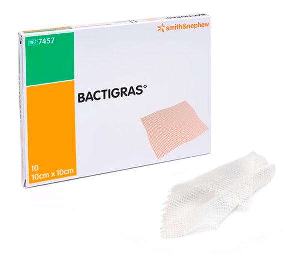 BX/50 DRESSING BACTIGRAS TOTAL ANTISEPTIC DRESSING CHLORHEXIDINE 10 X 10CM More info...