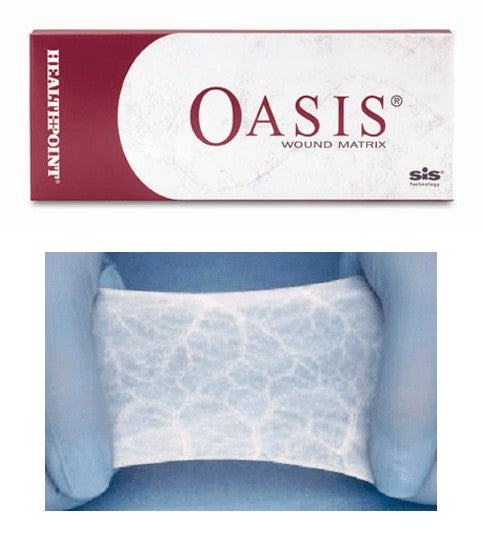 BX/5 OASIS WOUND MATRIX FENESTRATED, 7CM X 20CM (NON-RETURNABLE)