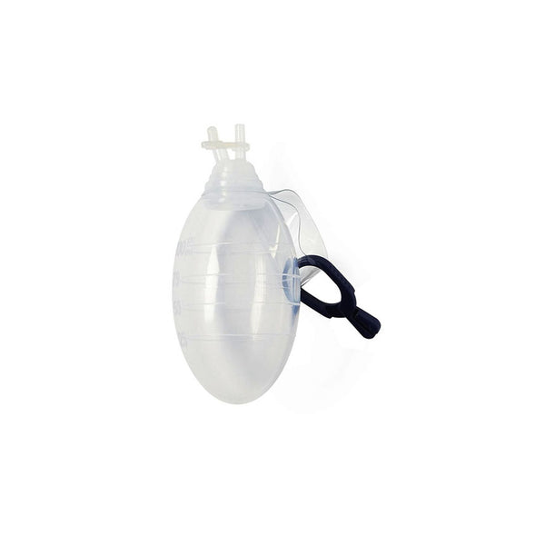 BX/10 JACKSON-PRATT BULB RESERVOIR 100CC SILICONE ANTI-REFLUX VALVE THREADED OUTLET