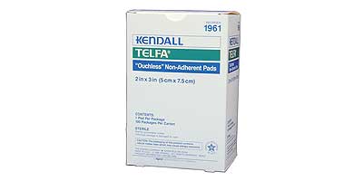 BX/100 DISPOSAMED NON-ADHERENT DRESSING , 3" X 4".