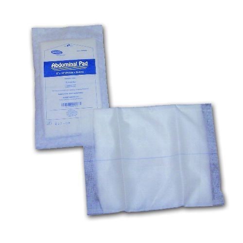 BX/20 DISPOSAMED ABDOMINAL PAD 5" X 9" STERILE RAYON/CELLULOSE NON-WOVEN W/ ABSORBENT COTTON FILLER