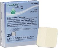 BX/10 DUODERM EXTRA THIN CGF HYDROCOLLOID DRESSING, STERILE, 5CM X 20CM (2IN X 8IN) More info...
