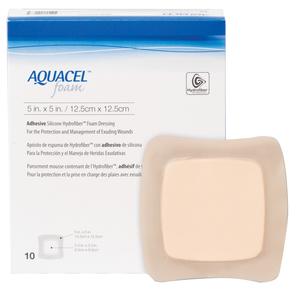 BX/10 AQUACEL FOAM ADHESIVE DRESSING, STERILE 12.5CM X 12.5CM More info...