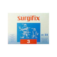 EA/1 SURGIFIX ELASTIC NET BANDAGE ROLL SIZE 3 ELBOW 25M LATEX-FREE NYLON COVERED RUBBER