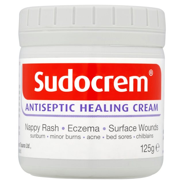 EA/1 SUDOCREM INCONTINENCE CREAM 125G ANTIBACTERIAL HYPOALLERGENIC SOOTHE HEAL & PROTECT DIAPER RASH