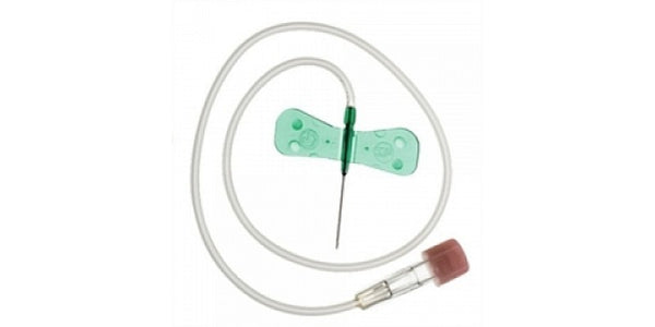 BX/100 IV INFUSION SET WINGED 27G X 0.5IN W/8IN TUBING, REGULAR WALL ** Discontinued **