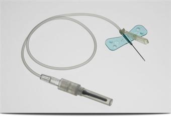 BX/50 WINGED SAFETY BLOOD COLLECTION SET, 23G X .75IN, 12IN TUBING W/ ADAPTER
