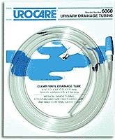EA/1 CLEAR VINYL DRAINAGE TUBING WITH GRADUATED ADAPTOR AND CAP, SIZE 8 1/2IN LENGTH