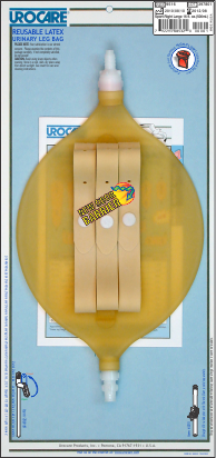 EA/1 REUSABLE URINARY LEG BAG, OVAL, SIZE 32 OZ (LARGE)