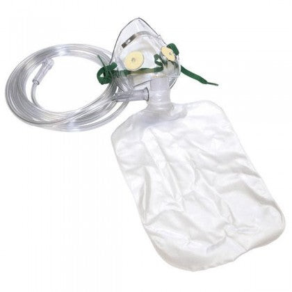 EA/1 AIRLIFE 3-IN-1 OXYGEN MASK ,HIGH-CONCENTRATION WITH SAFETY VENT -ADULT