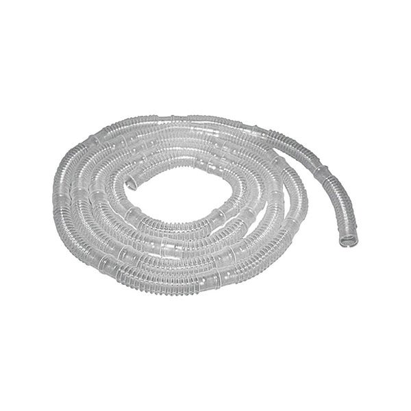 CS/50 AIRLIFE AEROSOL TUBING CORRUGATED CLEAR 6' CUFFED FOR 22MM CONNECTOR POLYETHYLENE/ETHYL VINYL