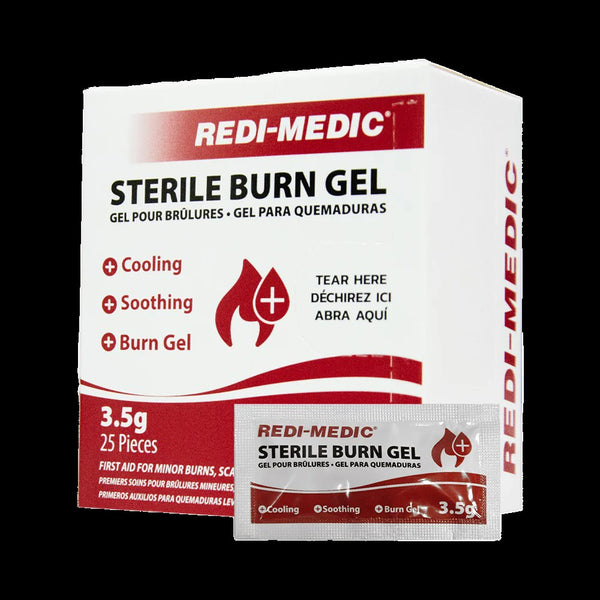 BX/25 REDI-MEDIC BURN GEL 1/8OZ (3.5G) PACKET